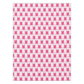 バレエのトゥチュバレリーナダンスコスチュームかわいらしピンク テーブルクロス (正面)