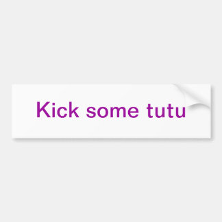 バレエのバンパーステッカー バンパーステッカー