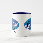 バレエのパパのマグ ツートーンマグカップ (中央)