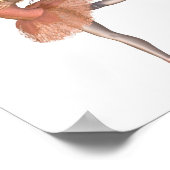 バレエのパフォーマンス – 姿勢ポーズ ポスター (角)