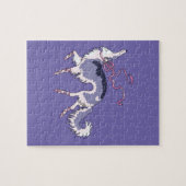 バレエのボルゾイ ジグソーパズル (横)