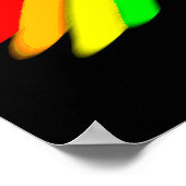 バレエのポスターが大好パーソナライズされたき ポスター (角)