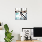 バレエのポスター制作 ポスター (ホームオフィス)