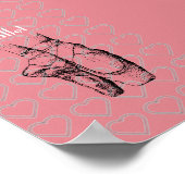 バレエのポスター大好き ポスター (角)