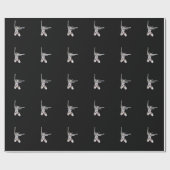 バレエのラッピング紙 ラッピングペーパー (フラット)