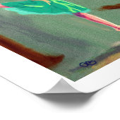 バレエのラブアート ポスター (角)