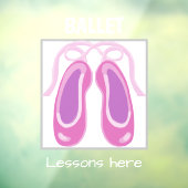 バレエのレッスン ウィンドウサイン (シート3)