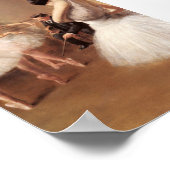 バレエのレッスン ポスター (角)