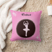 バレエのレリーヴポジション装飾用クッション クッション (ブランケット)