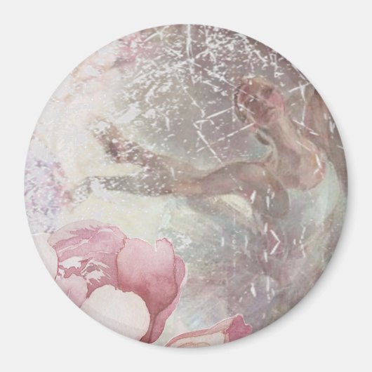 バレエの印象 マグネット (正面)