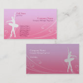 バレエの名刺 名刺 (正面/裏面)