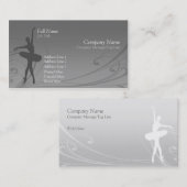 バレエの名刺 名刺 (正面/裏面)