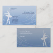 バレエの名刺 名刺 (正面/裏面)