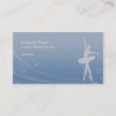 バレエの名刺 名刺 (裏面)