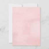 バレエの学校のダンスの演奏会の招待状 招待状 (裏面)