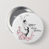 バレエの日 缶バッジ (正面&裏面)