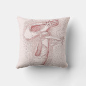 バレエの枕 クッション (裏面)