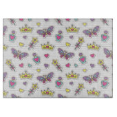 バレエの王女パターン カッティングボード (正面)