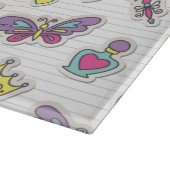 バレエの王女パターン カッティングボード (角)