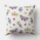 バレエの王女パターン クッション (裏面)