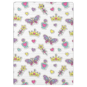 バレエの王女パターン クリップボード (裏面)