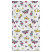 バレエの王女パターン スモールペーパーバッグ (裏面)