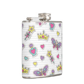 バレエの王女パターン フラスク (右)