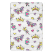 バレエの王女パターン ミニクリップボード (裏面)