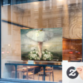 バレエの窓にしがみつく ウィンドウサイン (カフェ窓)