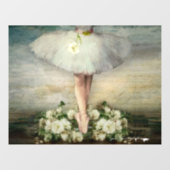 バレエの窓にしがみつく ウィンドウサイン (シート)