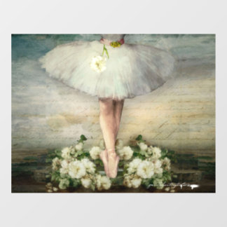 バレエの窓にしがみつく ウィンドウサイン