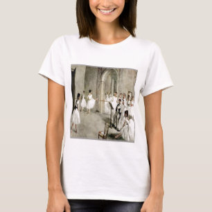 バレエの練習の女性ベビードール(合う) Tシャツ