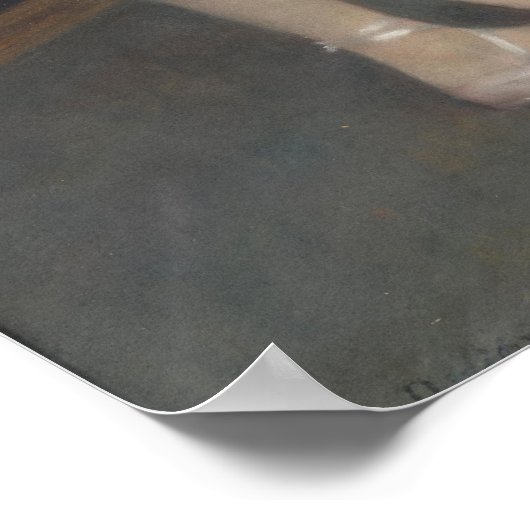 バレエの舞台裏 ポスター (角)