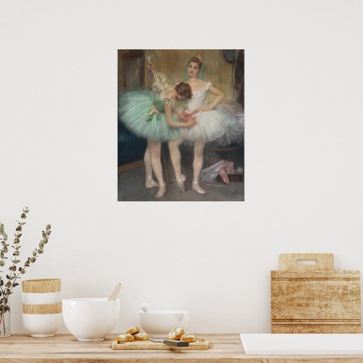 バレエの舞台裏 ポスター (キッチン)