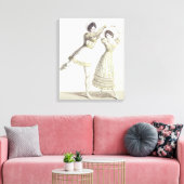 バレエの衣装デザイン キャンバスプリント (インサイチュ (リビング))