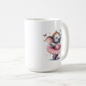 バレエの象 コーヒーマグカップ (正面右)