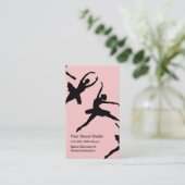 バレエの踊りの名刺 名刺 (スタンド正面)