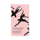 バレエの踊りの名刺