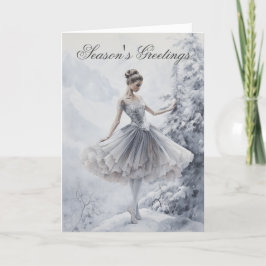 バレエの雪の女王 雪の結晶 バレリーナ クリスマス