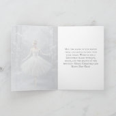 バレエの雪の女王 雪の結晶 バレリーナ クリスマス (内部)