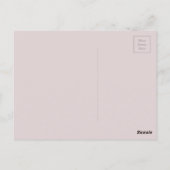 バレエはがき可愛いバレリーナダンサーのモチベーション ポストカード (裏面)