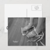 バレエはがき ポストカード (正面/裏面)