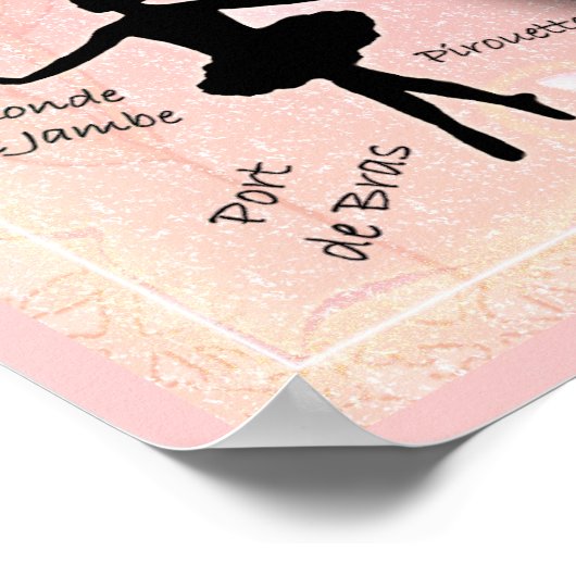 バレエエクササイズ ポスター (角)