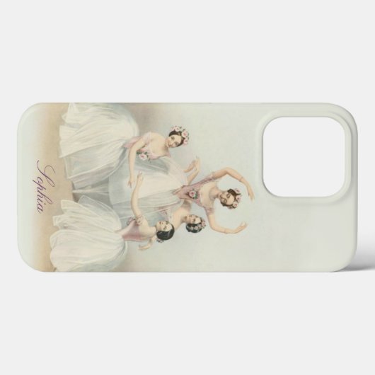 バレエカスタムiPhoneケース Case-Mate iPhoneケース (裏面 (横))