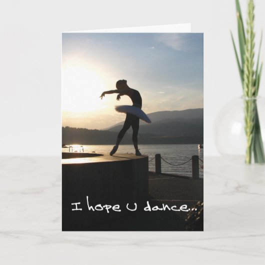 バレエカード1 カード (正面)