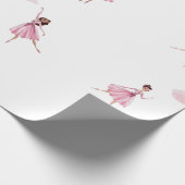 バレエガールラッピング紙 ラッピングペーパー (角)