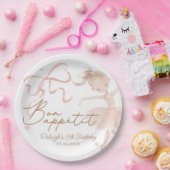 バレエキュートガールズパステルバレリーナ誕生日 ペーパープレート (パーティー)