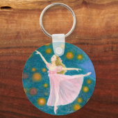 バレエキーチェーン – クララ キーホルダー (正面)