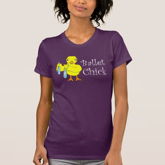 バレエシック文字 Tシャツ (正面)