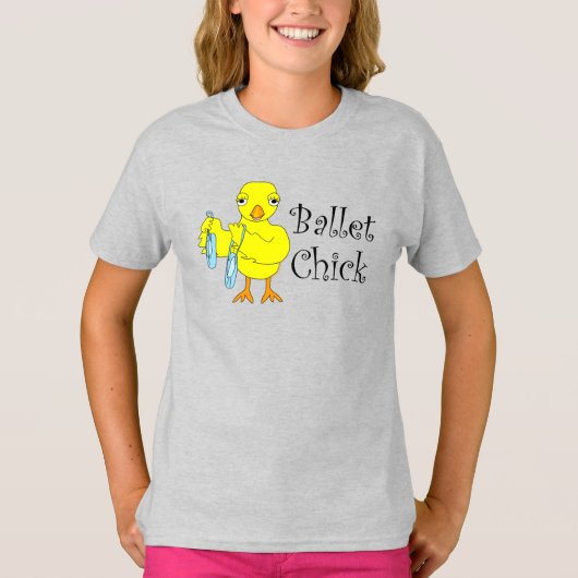 バレエシック文字Tシャツ Tシャツ (正面)